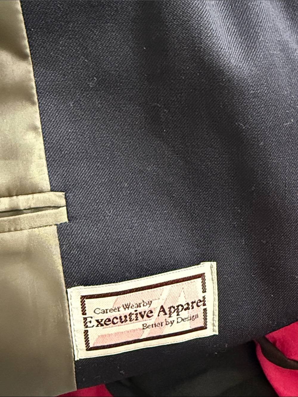 Executive Apparel Women’s Navy Suit Jacket -